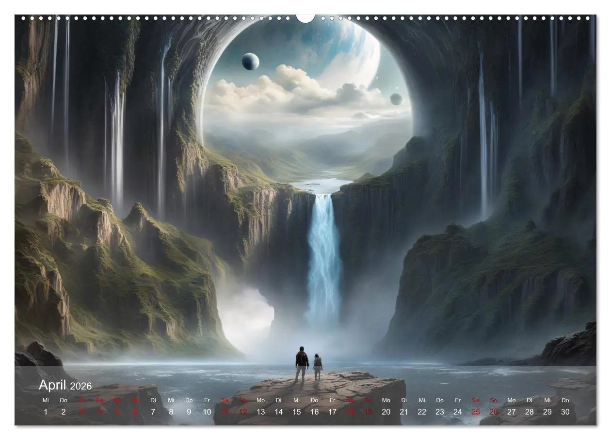 Bild: 9783457474341 | Epische Aussichten (Wandkalender 2026 DIN A2 quer), CALVENDO...
